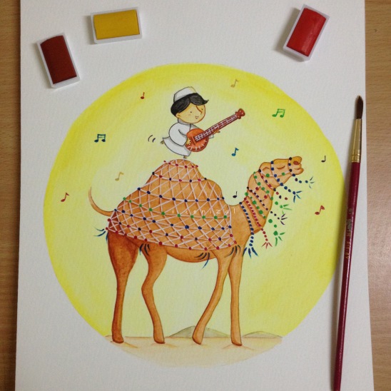 camel painting